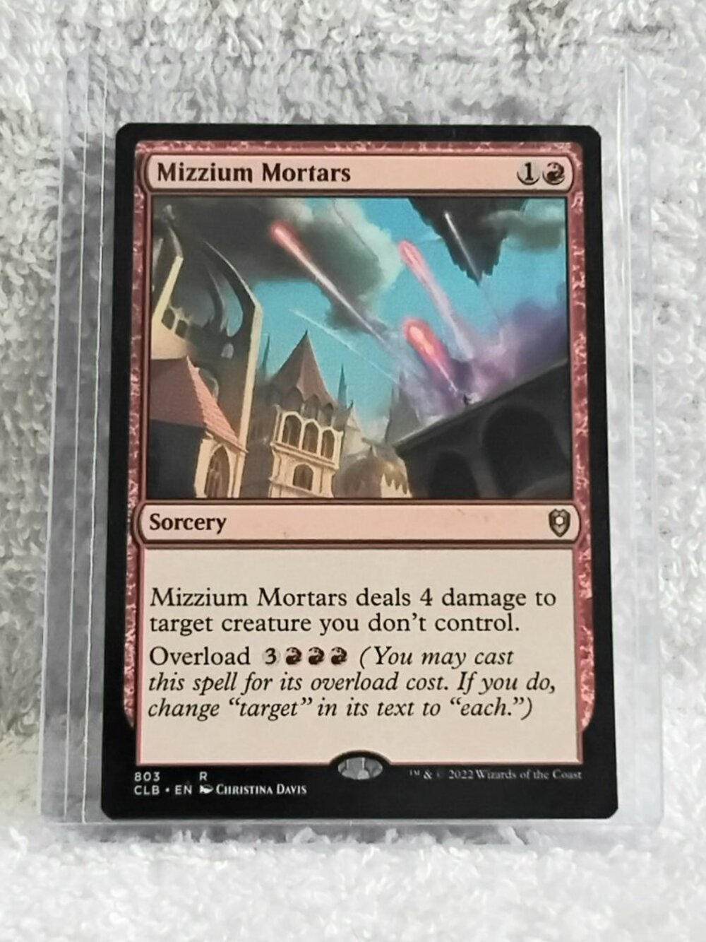 5/$20 Mint 2022 MTG Mizzium Mortars Rare Card 803 Deckmaster!!